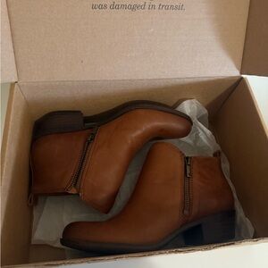 Lucky Brand Brown Ankle Boots